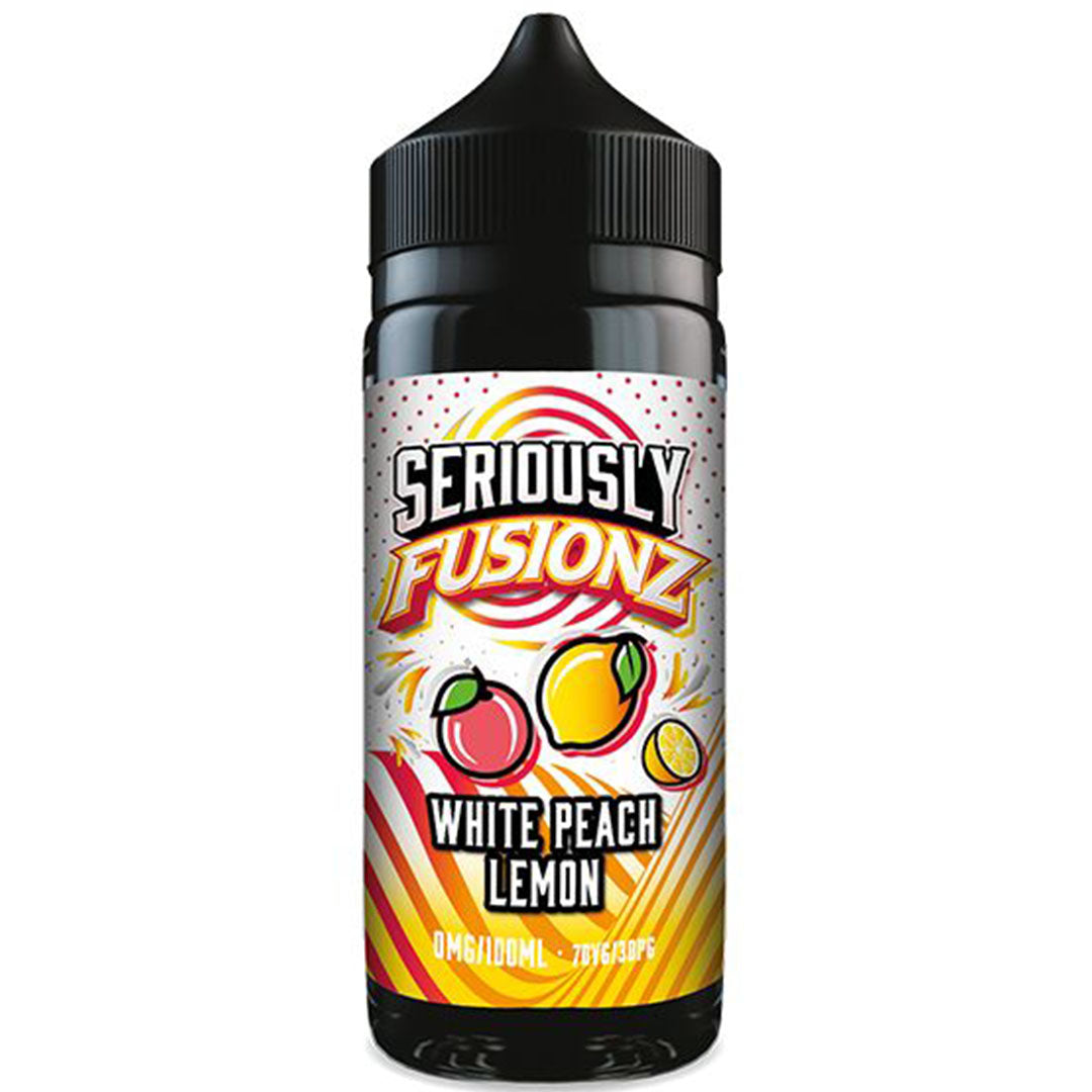 Seriously Fusionz White Peach Lemon 0mg 100ml Shortfill