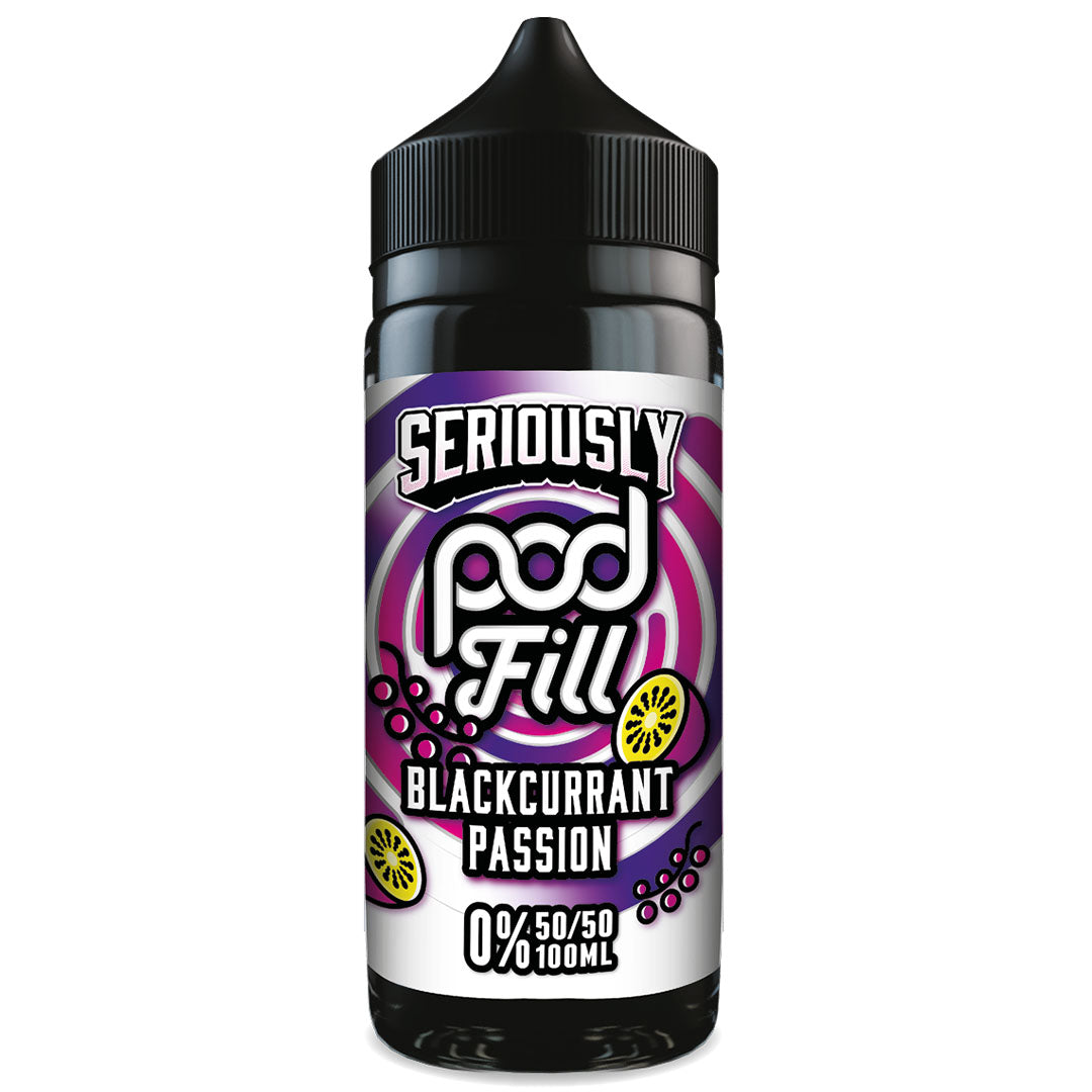 Seriously Pod Fill - Blackcurrant Passion 0mg 100ml