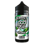 Load image into Gallery viewer, Seriously Pod Fill - Spearmint 0mg 100ml