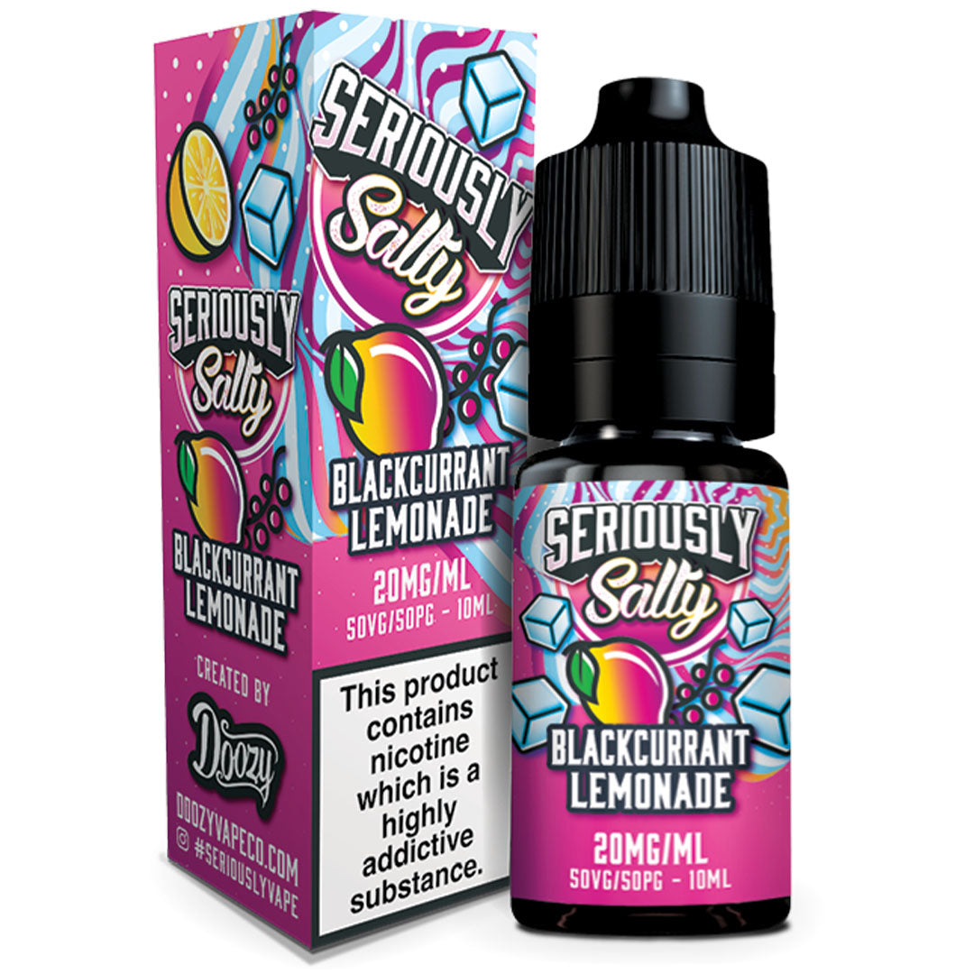 Doozy Vape Seriously Salty - Blackcurrant Lemonade