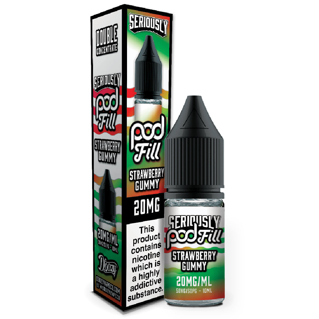 Doozy Vape Seriously Pod Fill Salt 10ml 20mg