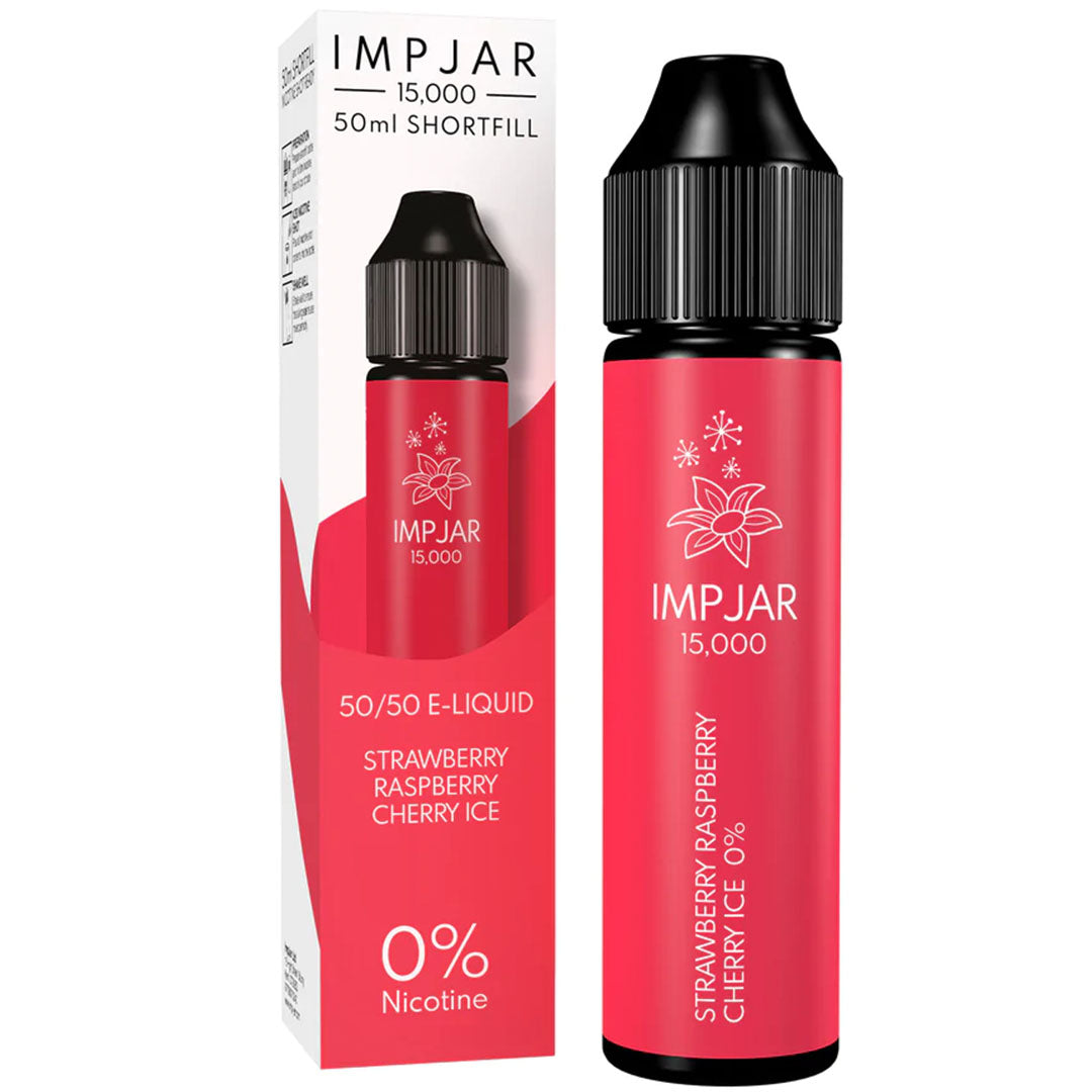 Strawberry Raspberry Cherry Ice 50/50 By Imp Jar 50ml