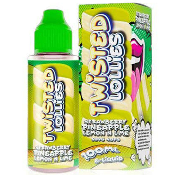 Twisted Lollies - Strawberry Pineapple Lemon N Lime 100ml E-Liquid