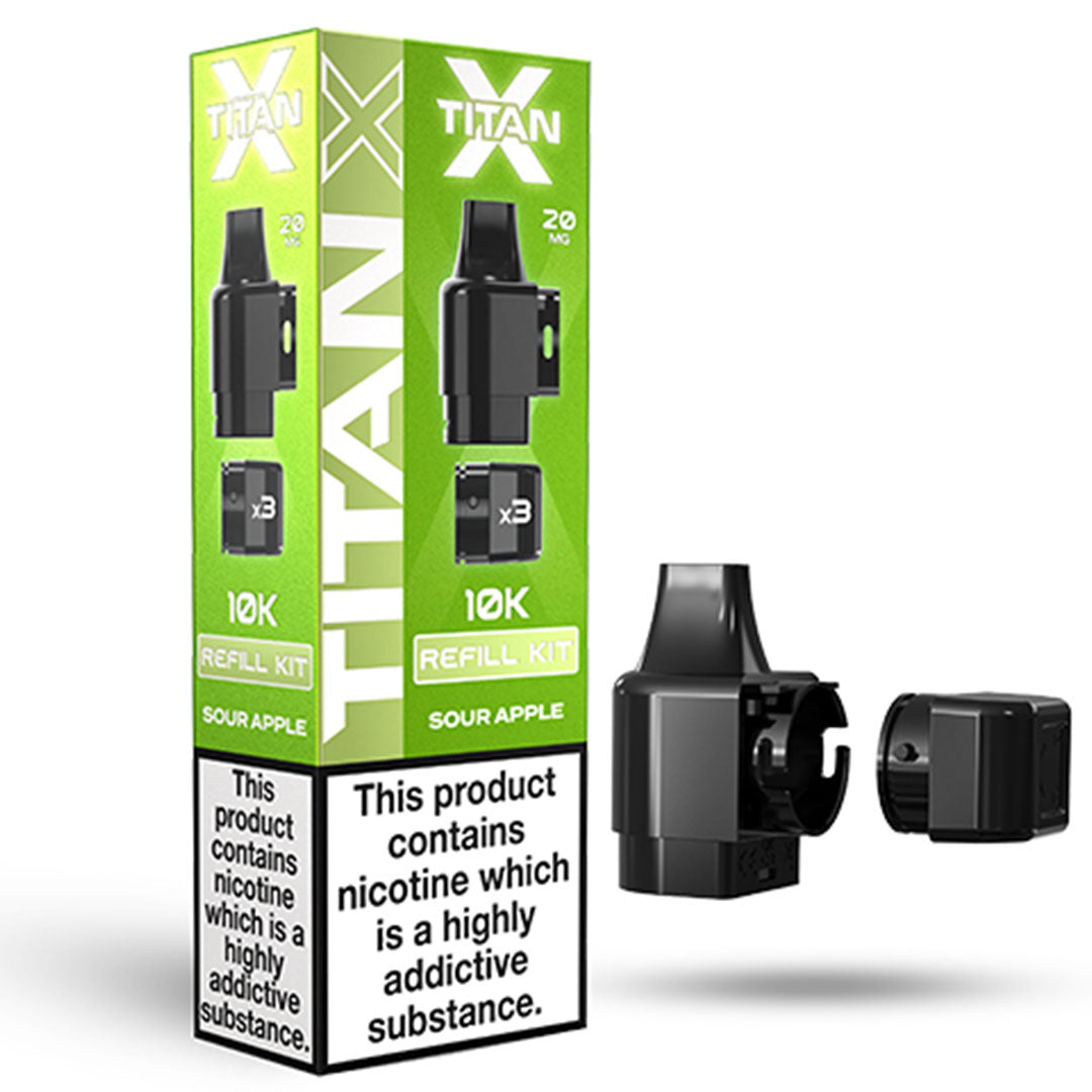Titan X Prefilled Vape POD