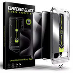 Load image into Gallery viewer, Titan Shield Full Cover Privacy Screen Protector for iPhone 15 Pro iPhone 16 Pro &amp; Max