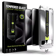 Titan Shield Full Cover Privacy Screen Protector for iPhone 15 Pro iPhone 16 Pro & Max