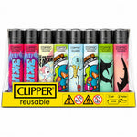 Load image into Gallery viewer, CLIPPER Lighters Printed Various Designs Box Of 48
