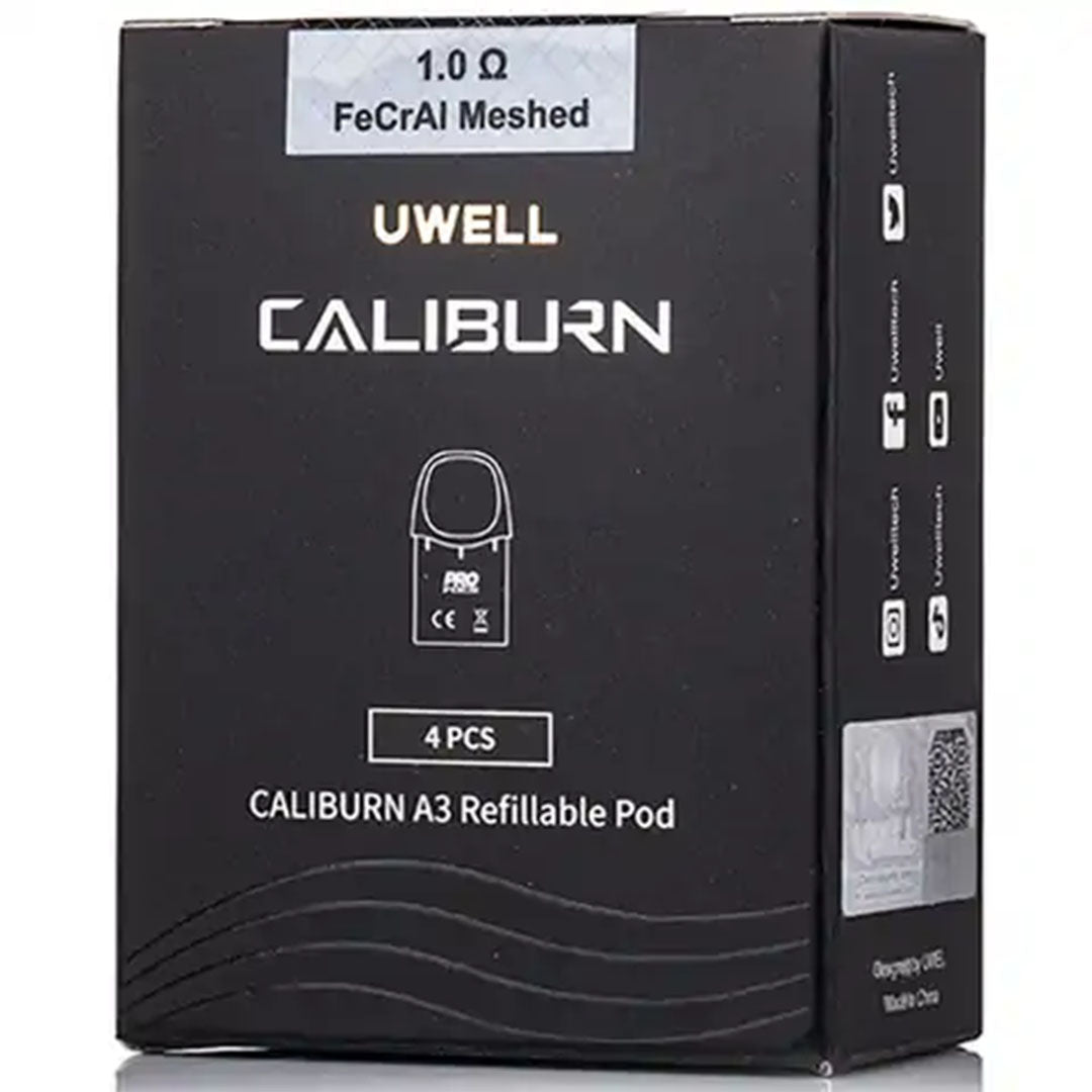 Uwell Caliburn A3 Replacement Pods 4 pack