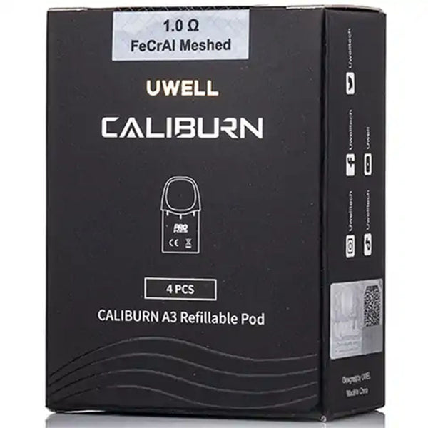Uwell Caliburn A3 Replacement Pods 4 pack