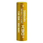 Load image into Gallery viewer, Vapcell U30 18650 3000mAh 30A/45A Rechargeable Battery
