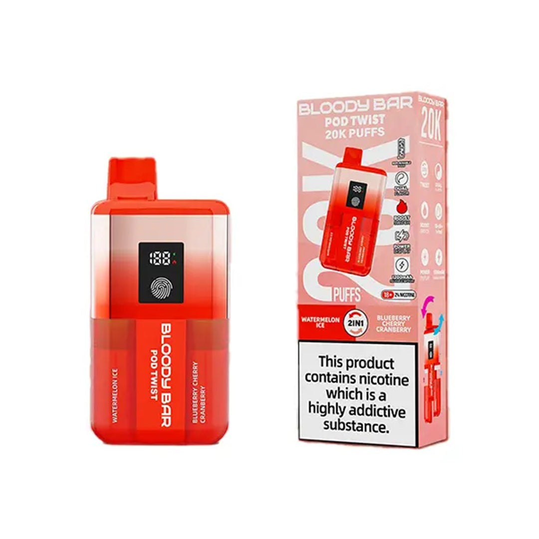 Bloody Bar Ultra Twist 20K Prefilled Vape KIT