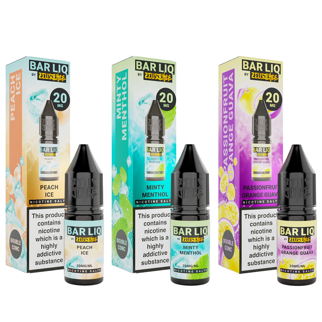 Zeus Juice Bar Liq 10ml Nic Salt 10mg