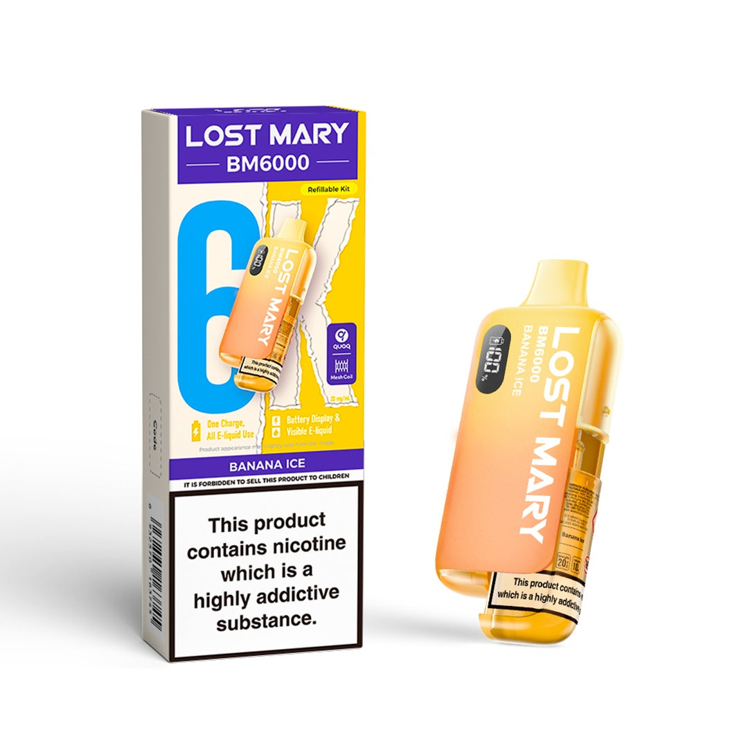 Lost Mary BM6000 Prefilled Vape KIT 10mg