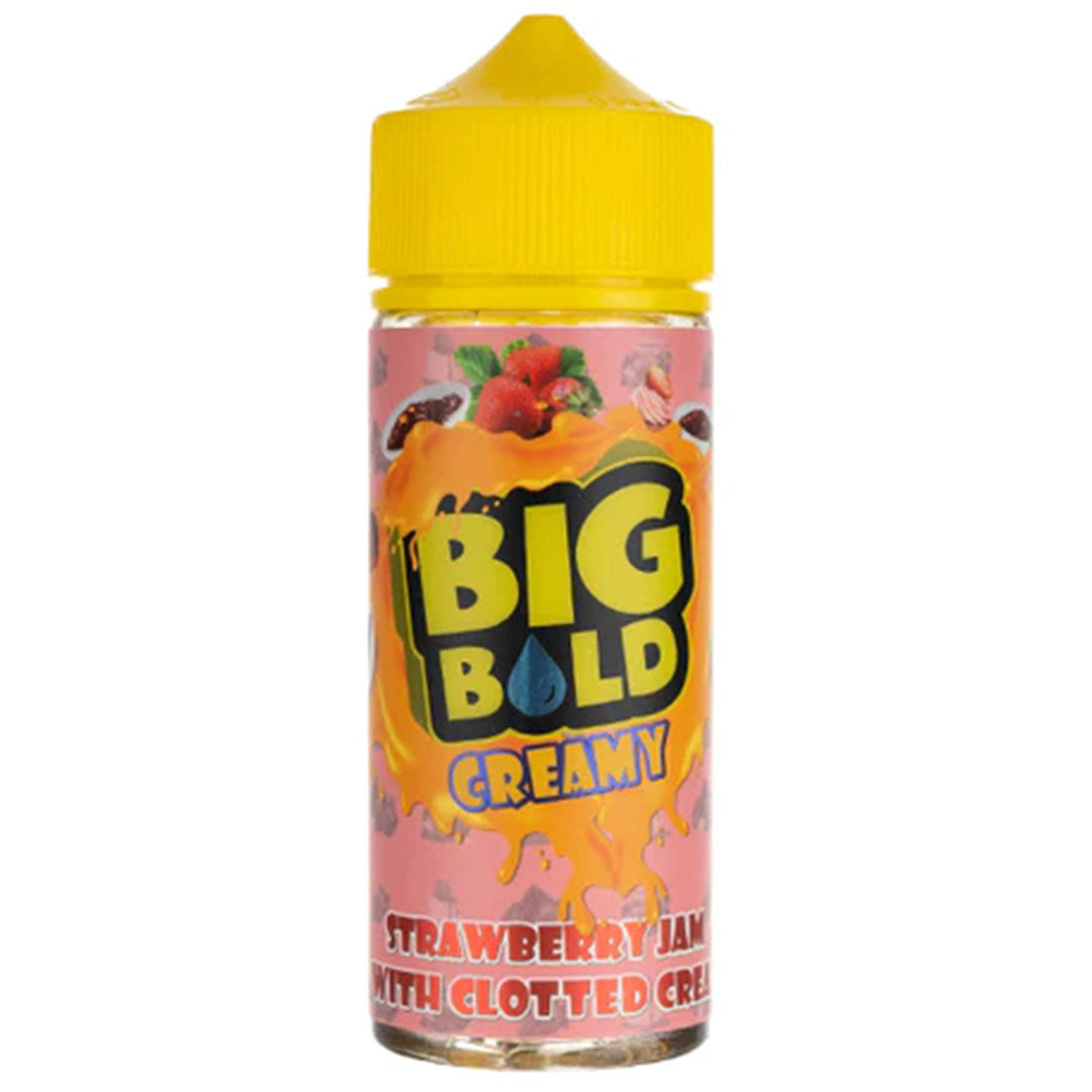 Big Bold Creamy - Strawberry Jam With Clotted Cream 0mg 100ml