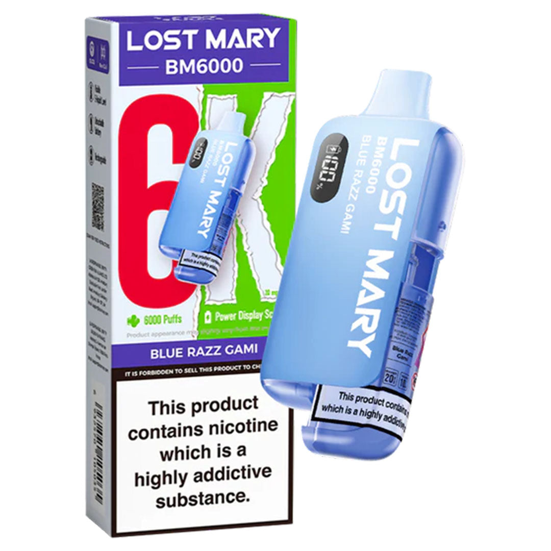 Lost Mary BM6000 Prefilled Vape KIT 10mg