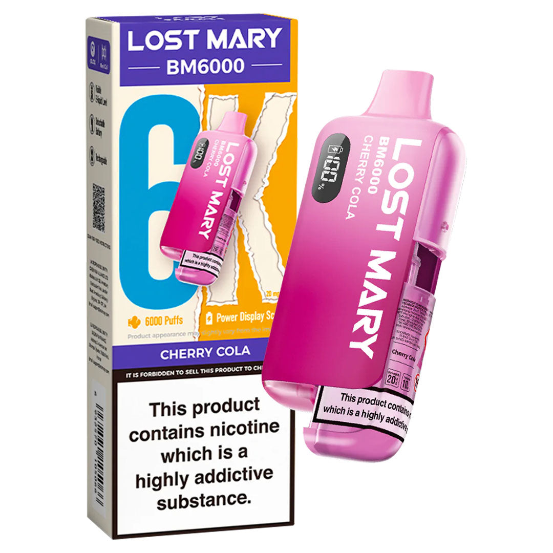 Lost Mary BM6000 Prefilled Vape KIT 0mg