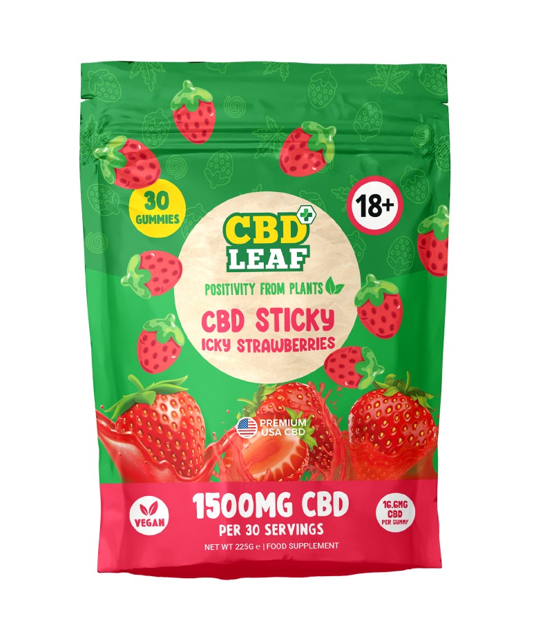 CBD Leaf - 30 Gummies - 1500mg