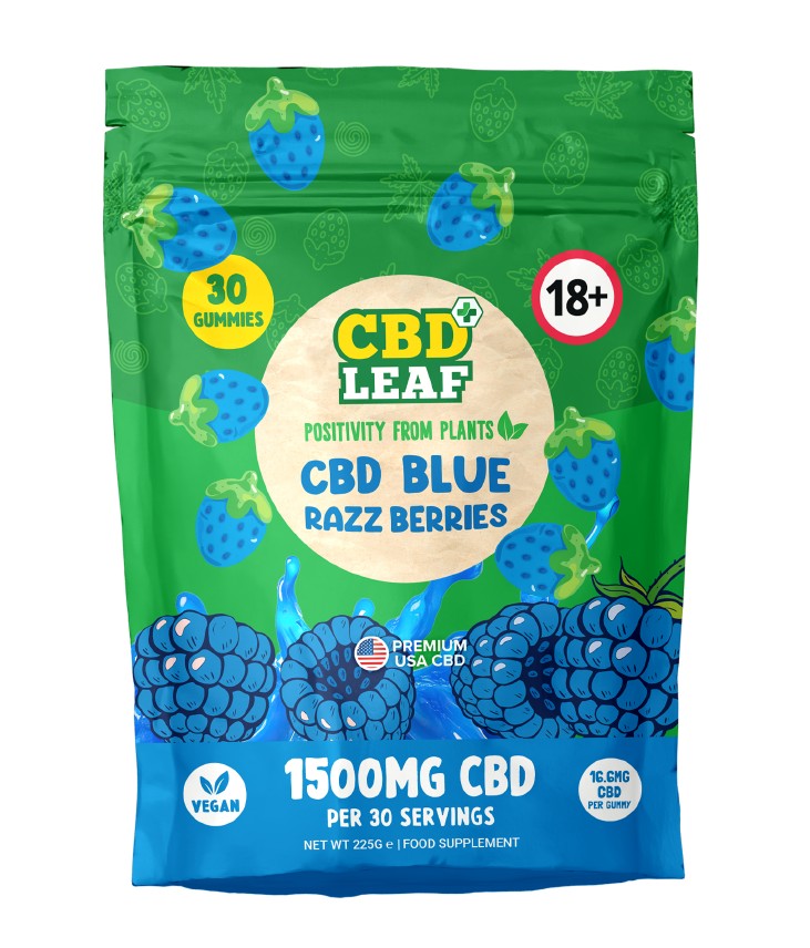 CBD Leaf - 30 Gummies - 1500mg