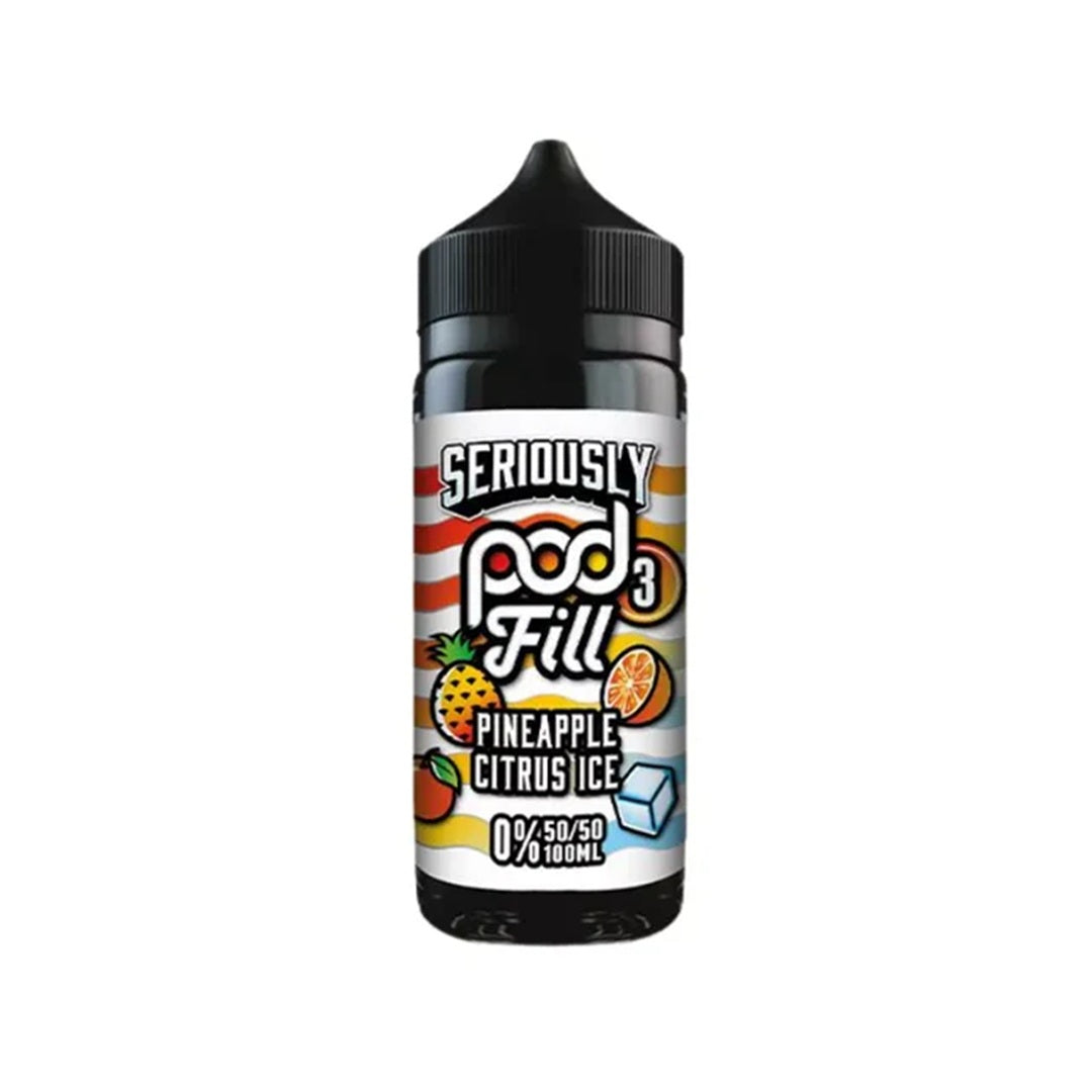 Doozy Vape Seriously Pod Fill 3 50/50 0mg 100ml Shortfill