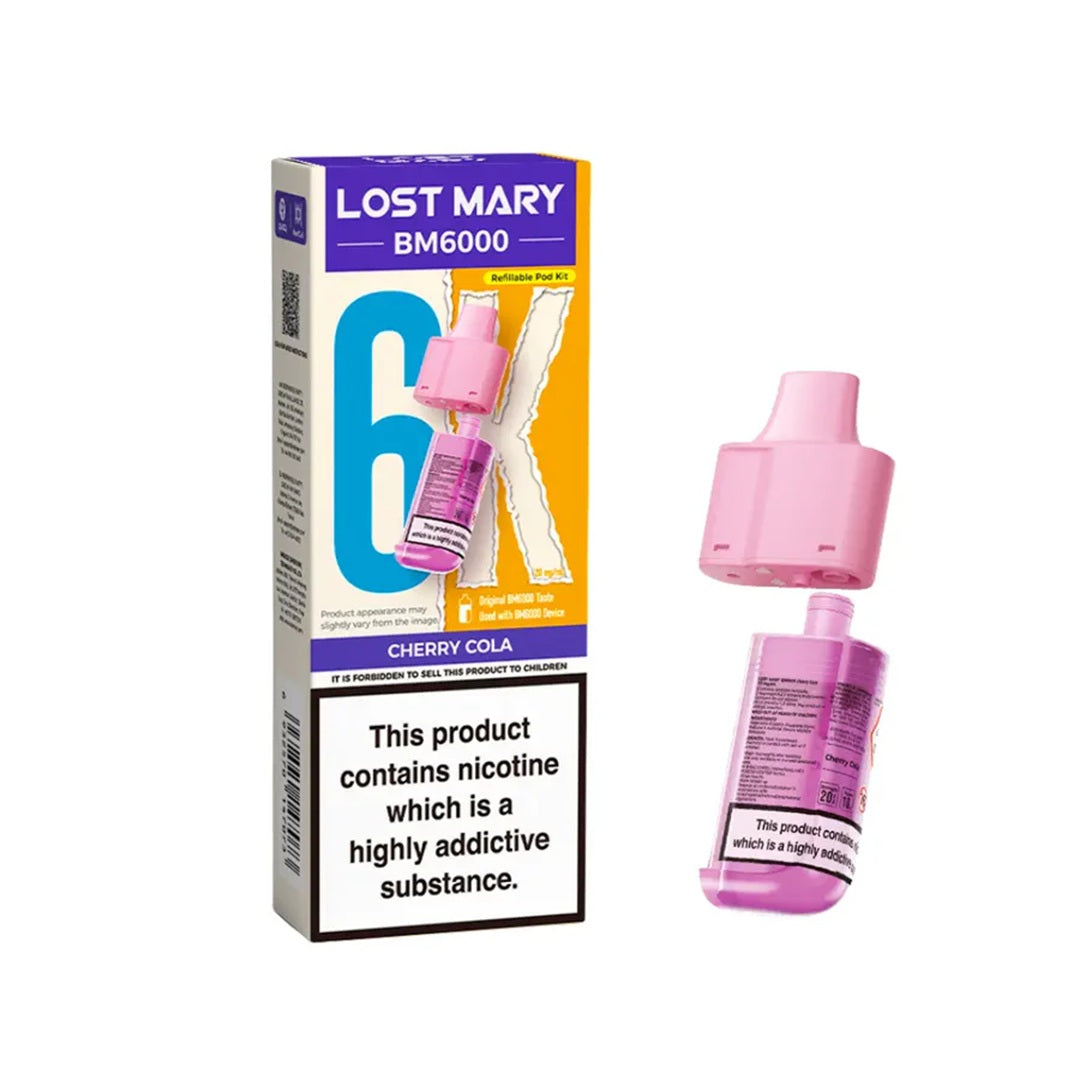 Lost Mary BM6000 Prefilled POD 0mg