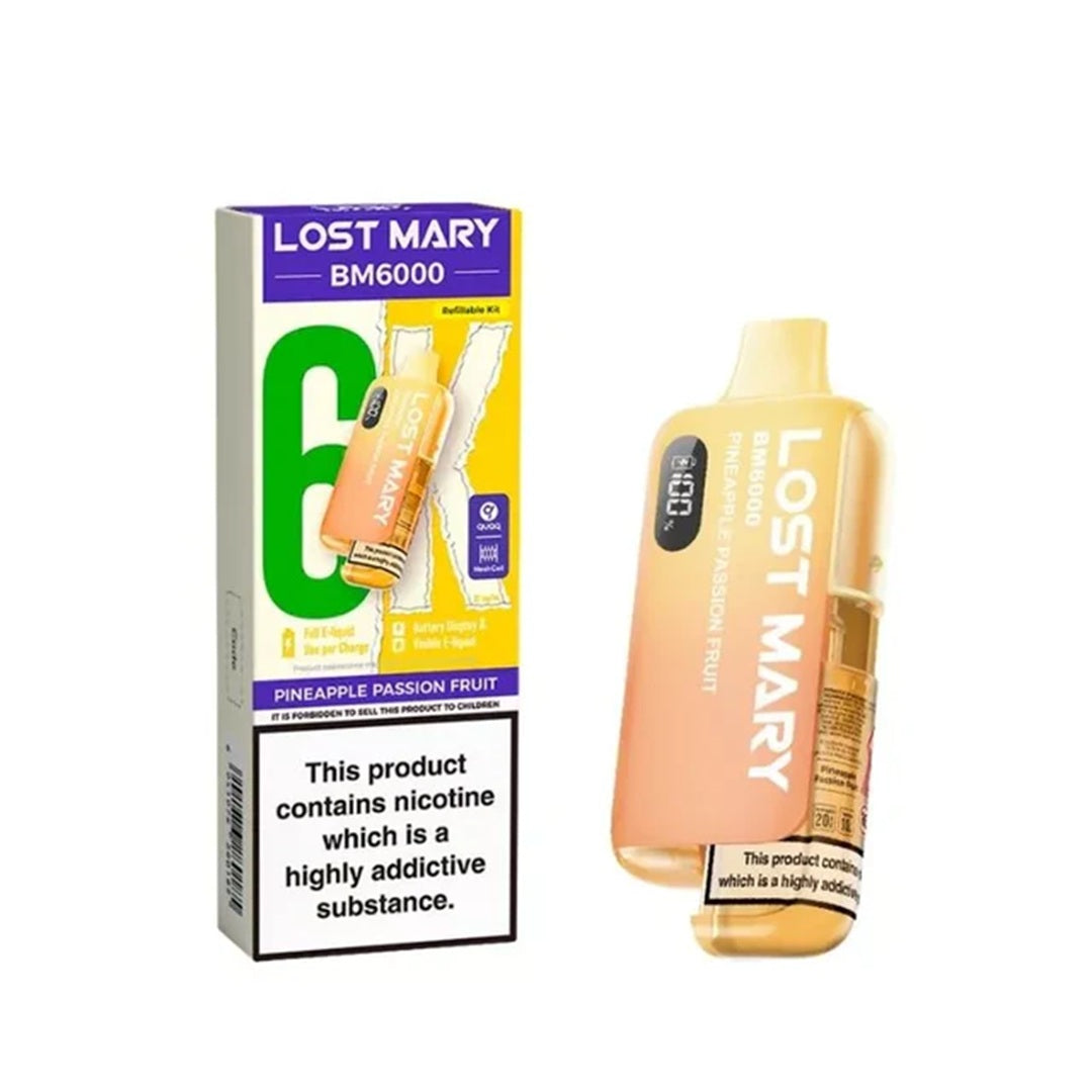 Lost Mary BM6000 Prefilled Vape KIT 10mg