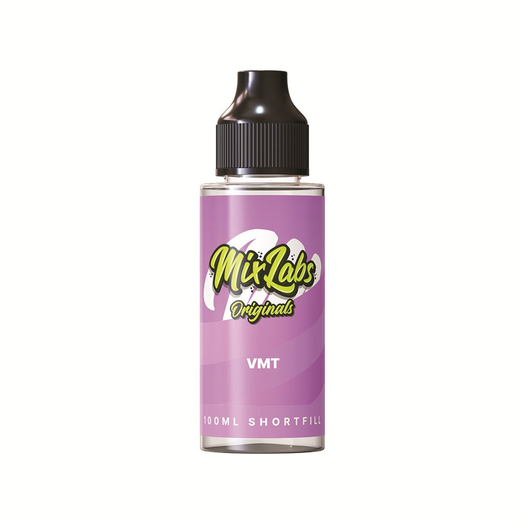 Mix Labs Shortfill E-Liquid 100ml