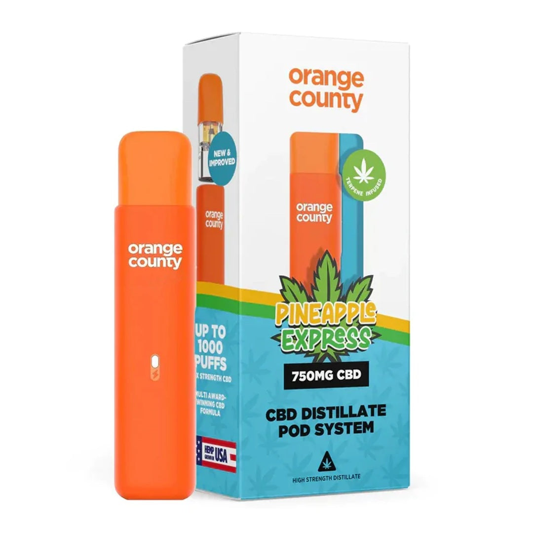 Orange County CBD Distillate Pod System 1ml