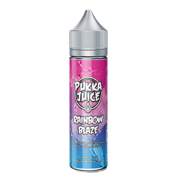 RAINBOW BLAZE ELIQUID BY PUKKA JUICE 50ML