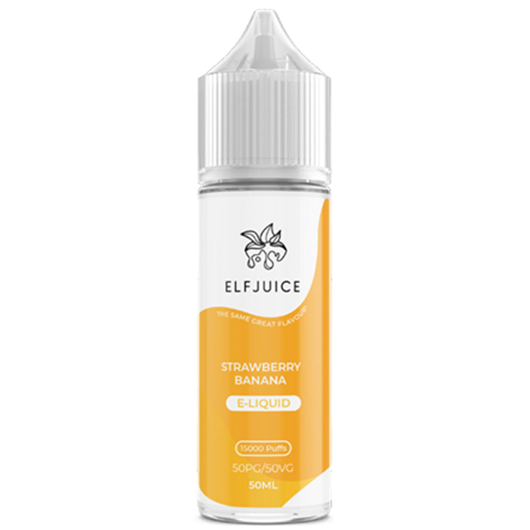 Strawberry Banana Ice By Elf Juice 50ml Shortfill 0mg