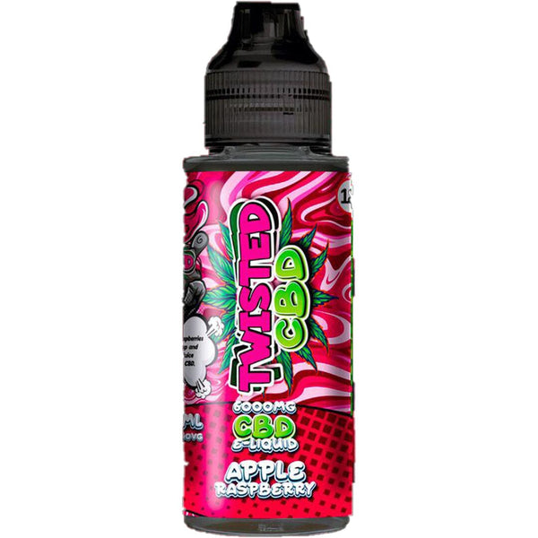 Twisted CBD Apple Raspberry 6000mg E-Liquid