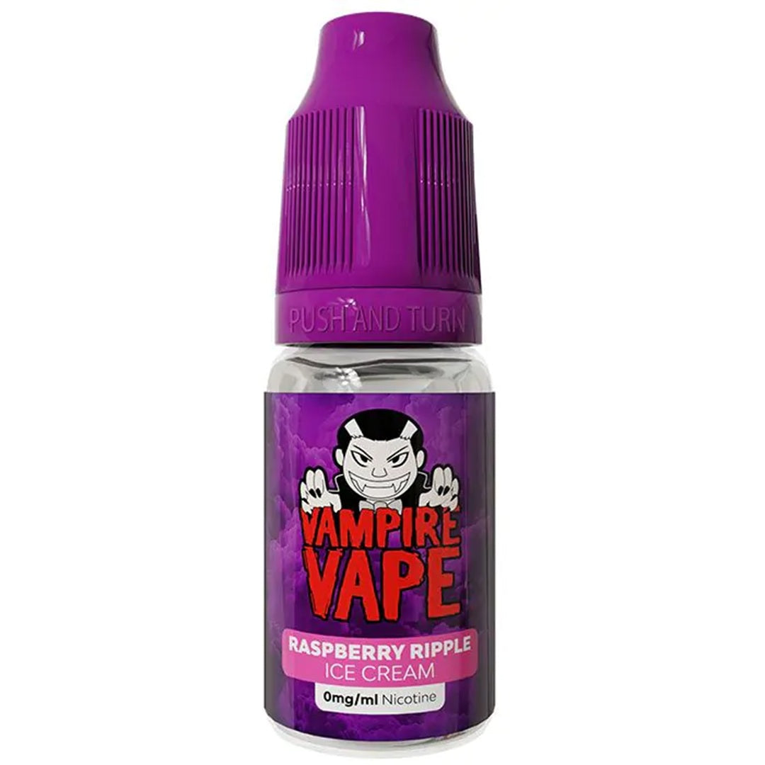 Raspberry Ripple Ice Cream - 10ml Vampire Vape E-Liquid