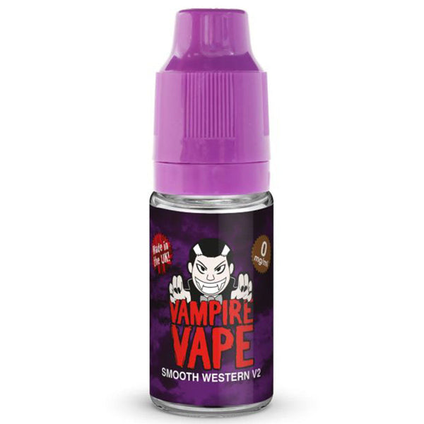SMOOTH WESTERN - 10ML VAMPIRE VAPE E-LIQUID