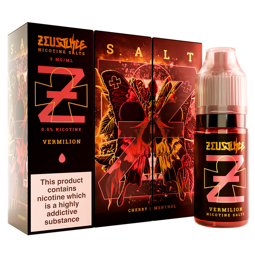 Vermilion Nicotine Salt By Zeus Juice 10ml