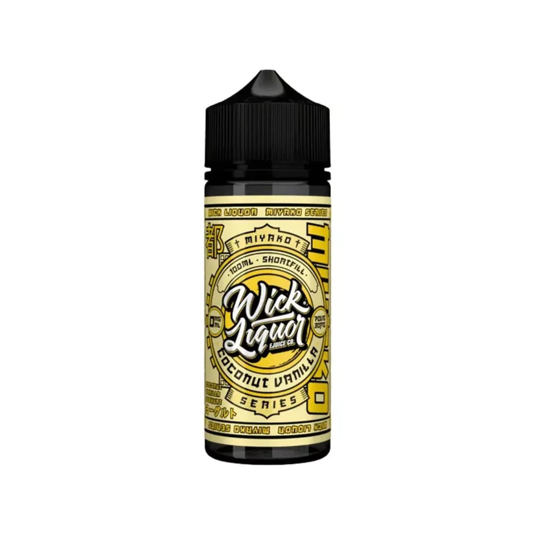 Wick Liquor E-Liquid Miyako Yoghurt 100ml Shortfill
