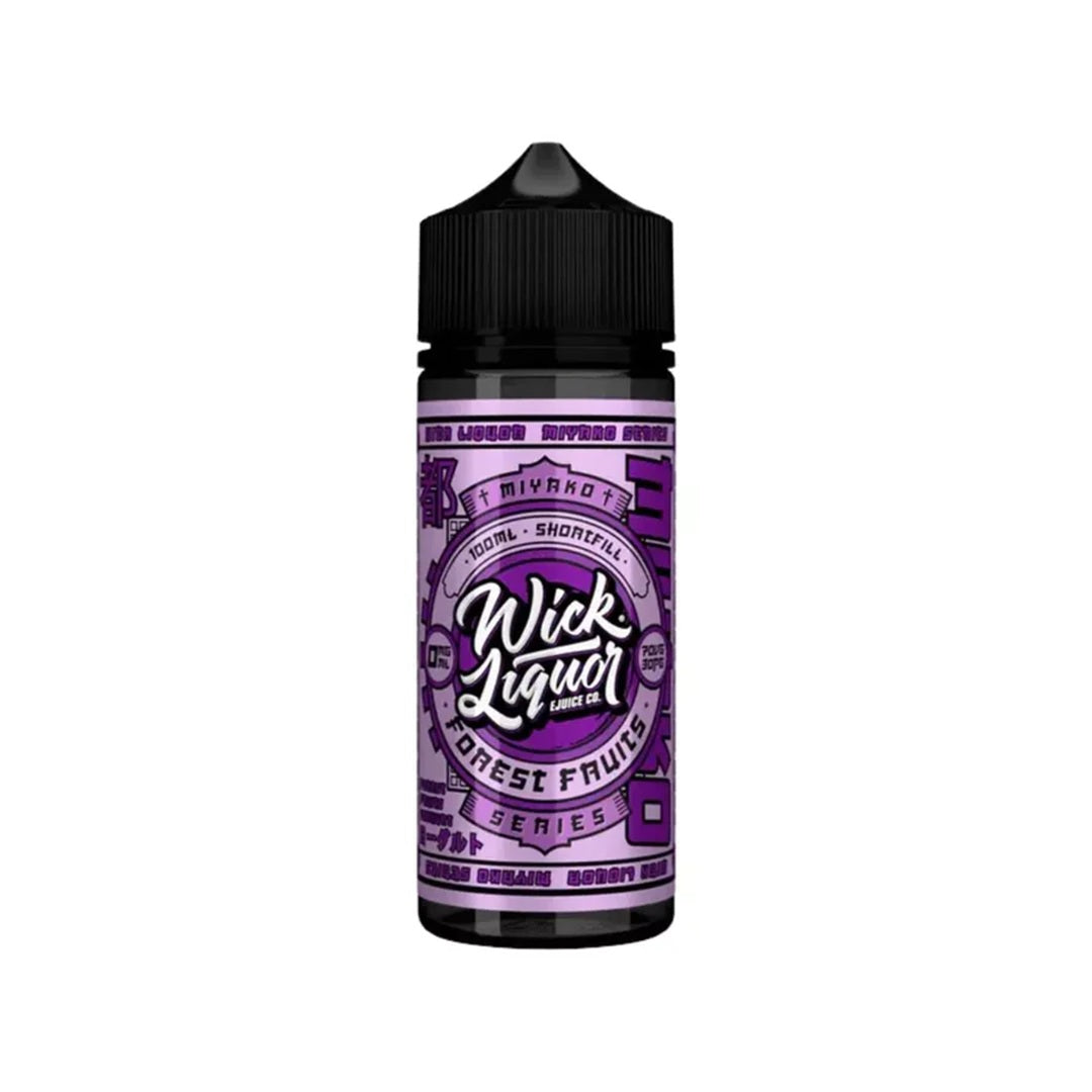 Wick Liquor E-Liquid Miyako Yoghurt 100ml Shortfill